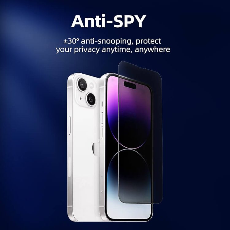 Anti-SPY Tempered screen protector