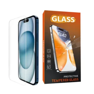 iPhone 15 Tempered Glass Screen Protector